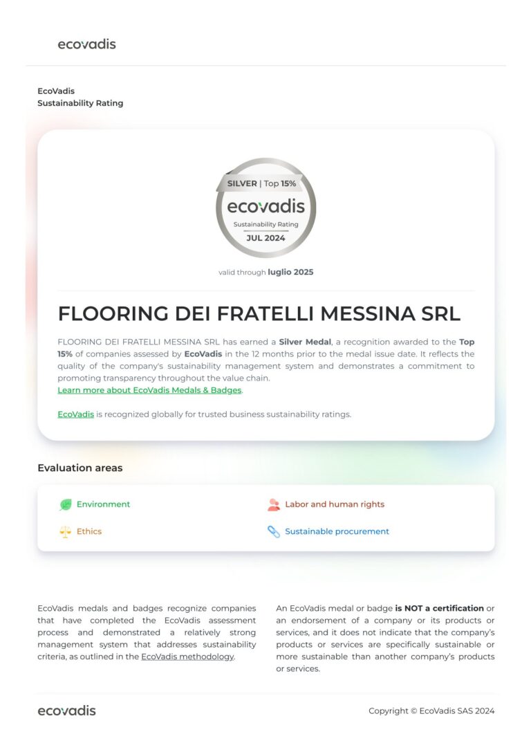 Medaglia Ecovadis